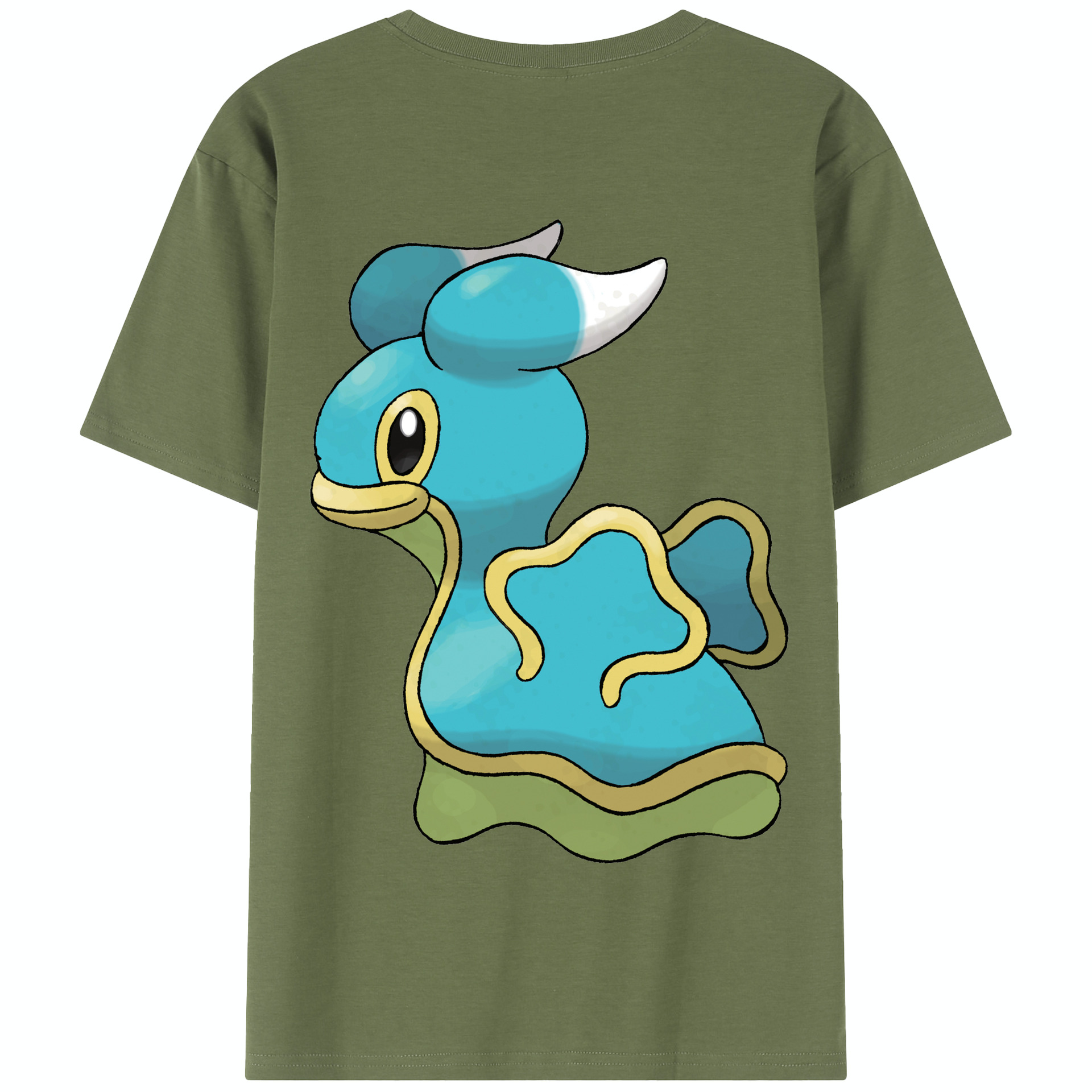 （画像用） ポケットモンスター Pokémon 綿100％半袖Tシャツ（背面プリント）